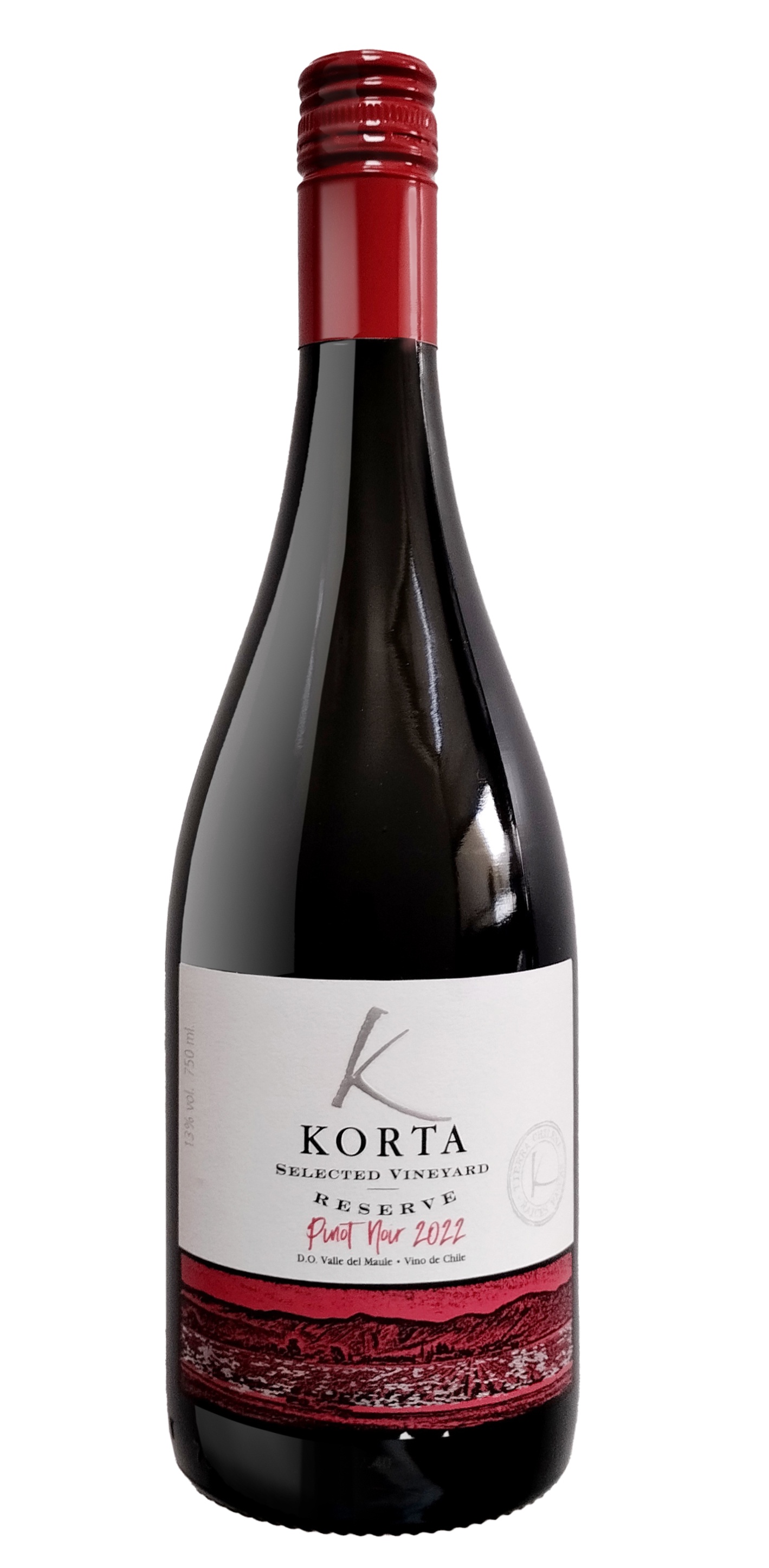 Korta - Vino Reserva Pinot Noir, 750 Cc, 13,5%