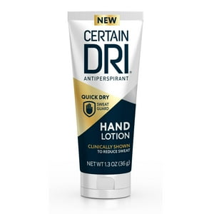 Loción Antitranspirante Para Manos Certain Dri, 24 Horas, 37 Ml