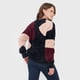 thumbnail image 2 of Sweater Mujer Jacquard Burdeo Corona, 2 of 5