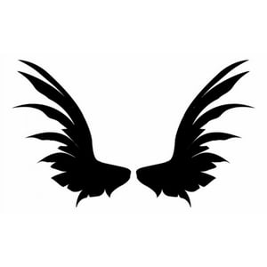 Rienda Libre Graphics - Decomural Angel Wings Ws-15450