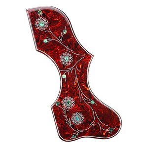 Magideal - Golpeador De Guitarra Acústica, Piezas De Respaldo Autoadhesivo, Repuesto Fácil De Instalar, Placa Protectora Contra Arañazos Para Guitarra Acústica