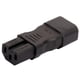thumbnail image 5 of Convertidor Adaptador De Enchufe De Alimentación Hembra IEC 320 C14 Macho A C15, 5 of 5
