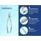 thumbnail image 3 of Pinzas de extracción dental Artman Instruments 15 cm #90, 3 of 7