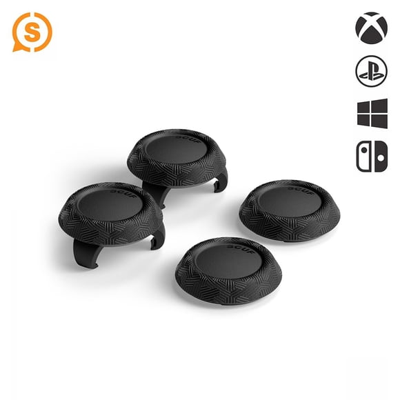 SCUF Grip para palancas analógicas, paquete de 4 con bases para controles
