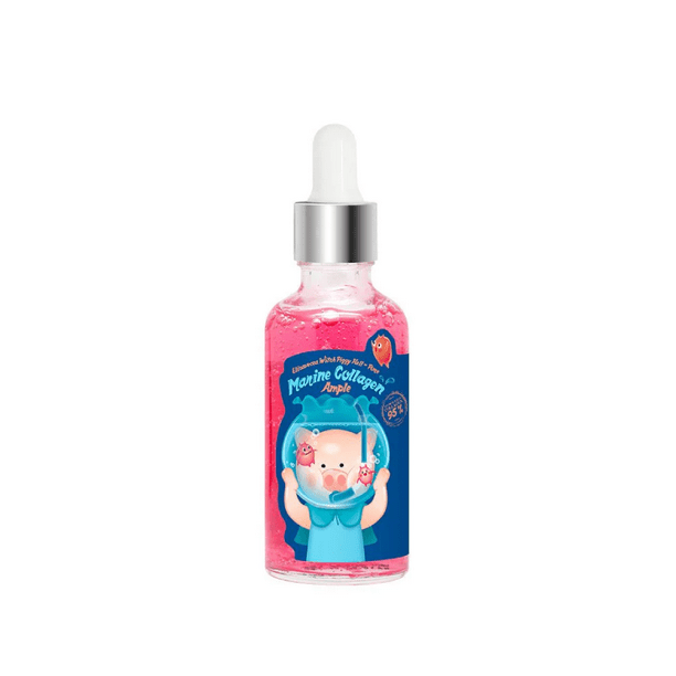 Ampolla Facial Hidratante Con Colágeno Y Extractos De Frutos Rojos Cosmético Coreano