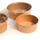 thumbnail image 1 of Envase bowl kraft + tapa pet 1300 CC,comidas 50 unidades #2, 1 of 3