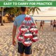 thumbnail image 5 of Set de 6 pelotas de voleibol Sbarklo talla 5 - Impermeables y suaves, 5 of 7