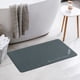thumbnail image 5 of REGALWOVEN Alfombra de Baño Absorbente Antideslizante para Piso de Baño Cocina Azul Marino Pluma 18" x 28", 5 of 6