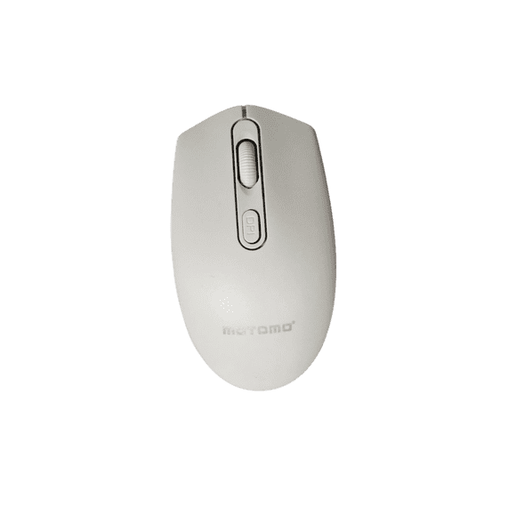 Mouse Inalambri Usb 800/1200dpi 4 Btn Blanco Motomo Compmo32