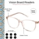 thumbnail image 4 of Lentes de Lectura OPTIMUM OPTICAL Rectangulares +1.50 Aumento, 4 of 6