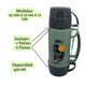 thumbnail image 4 of Set Termo Para Agua Caliente Termo Cafe 450 Ml + 2 Tazas, 4 of 5
