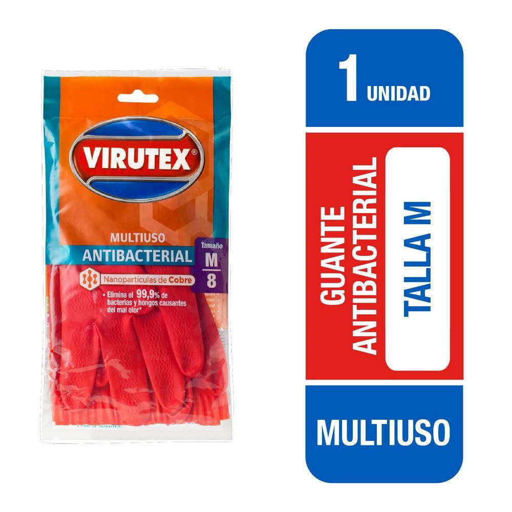Virutex - Guantes Antibacterial Talla M