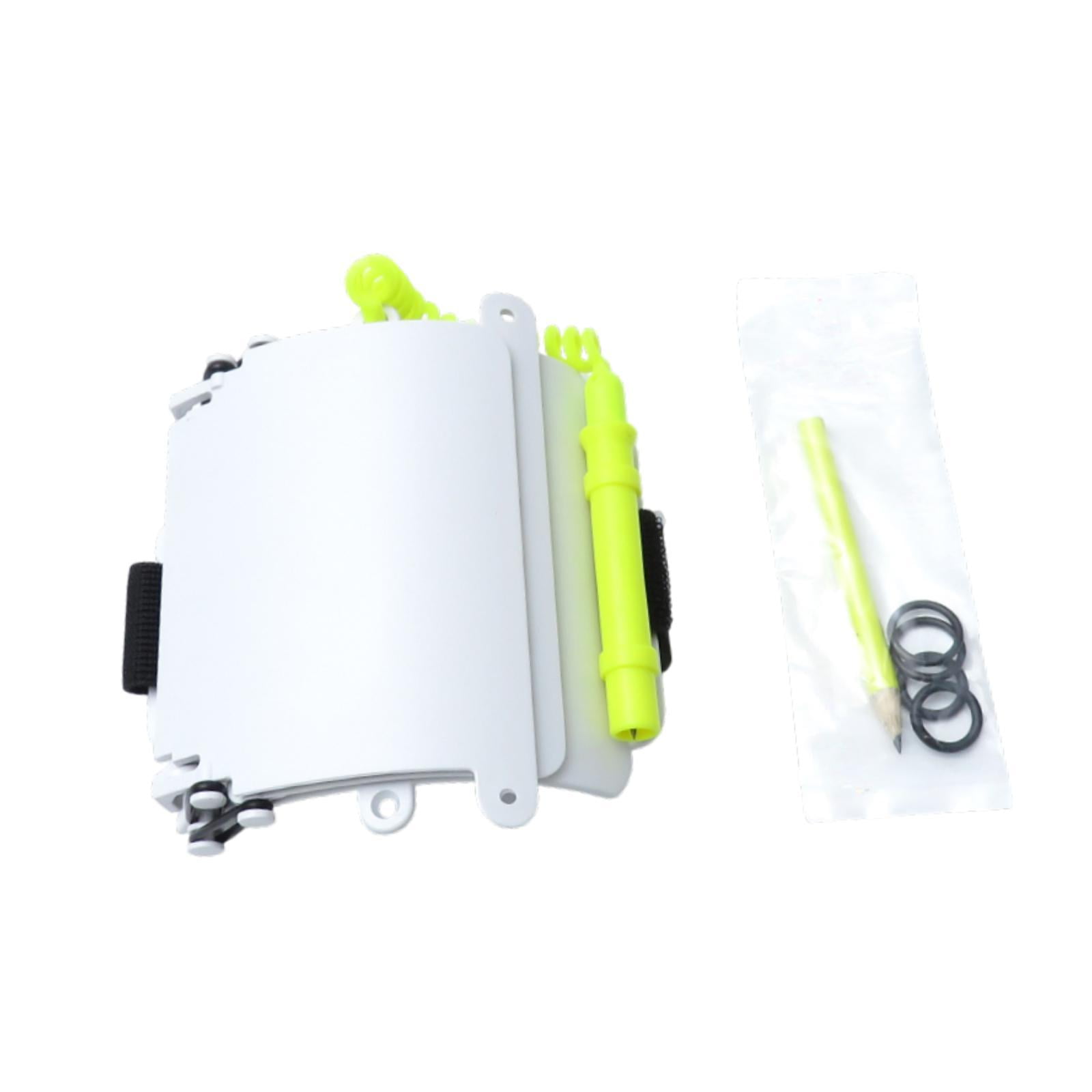 Ioensy - Pizarra De Escritura De Buceo, Suministros De Buceo Para Enseñanza De Buceo, Premium Con Lápiz