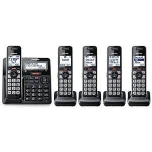 Teléfono Inalámbrico Panasonic Kx-Tgf975B Con Bloqueo De Llamadas Y Bluetooth