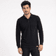 thumbnail image 1 of Polera Hombre Piqué Manga Larga Premium 60/40 Ideal Para Bordar Negra, 1 of 10