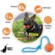 thumbnail image 2 of Pelota de entrenamiento para perros The Nero Ball Pro de goma con cuerda, 2 of 8