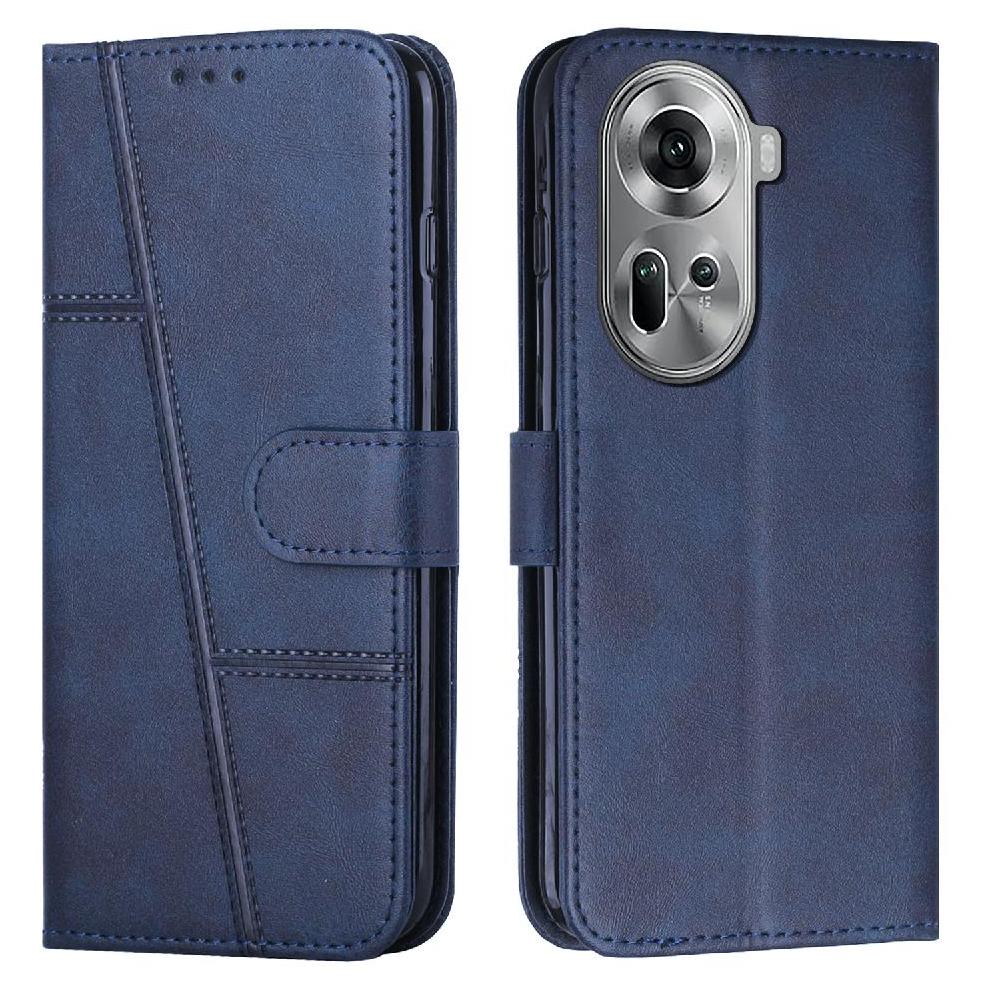 Foxdock - Funda Flip Para Oppo Reno 11 5G – Carcasa Delgada Y Resistente A Impactos Con Soporte Para Uso Diario Y Profesional