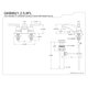 thumbnail image 5 of Grifo para lavabo Kingston Brass Royale GKB8622FL de 4 pulgadas, 5 of 5