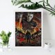 thumbnail image 4 of Halloween Kits de Pintura de Diamantes para Adultos 5D DIY Diamond Art Kits Full Drill Diamond Dots para Regalo Decoración de Pared y Relajación Artes de Gemas 30*40cm, 4 of 6
