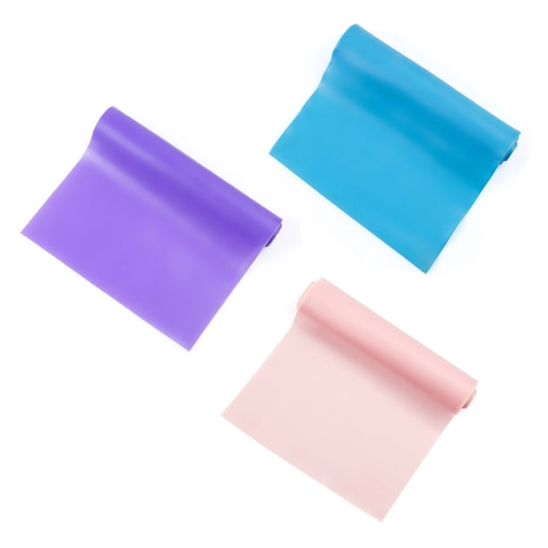 Bandas de resistencia, bandas elásticas profesionales sin látex. Bandas elásticas largas para yoga, pilates, rehabilitación, entrenamientos en casa o en el gimnasio.