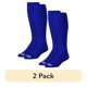thumbnail image 2 of Calcetines de béisbol y sóftbol Rawlings, 2 pares, color azul real, tamaño grande, 2 of 7