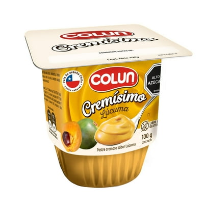 Postre Cremisimo Sabor Lucuma Pote 100 G Colun