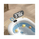 thumbnail image 5 of Tina Bebe Bañera Belug Plegable Con Termometro azul celeste, 5 of 5