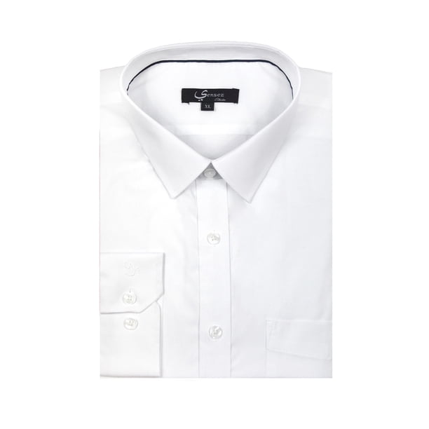 Camisa Trevira Lisa Color Blanco L