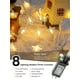thumbnail image 5 of Luces de cadena syosupviry 12 m blanco cálido LED con enchufe, 5 of 9
