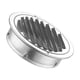 thumbnail image 3 of Rejilla De Ventilación De Acero Inoxidable Para Sistemas De Ventilación, Unidades De Aire Acondicionado, Baño, 100mm, 3 of 5