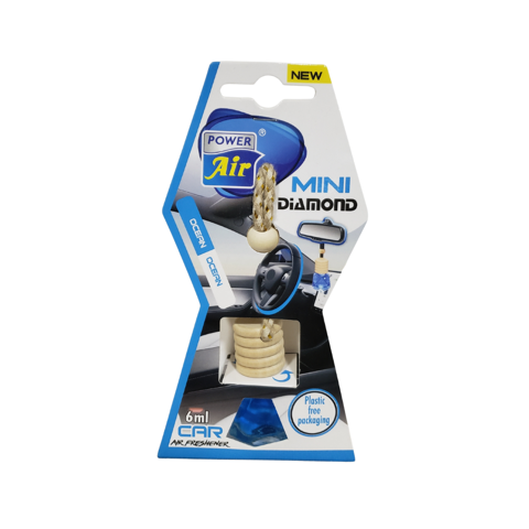 Aromatizador Vehiculo Power Air Mini Diamond Ocean