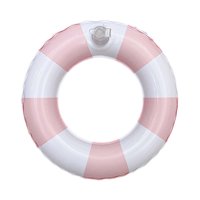 Bothyi - Mini Anillo De Natación, Adorno Compacto, Juguete Artesanal, Accesorio Fotográfico Para Fiestas En La Playa, Color Rosa