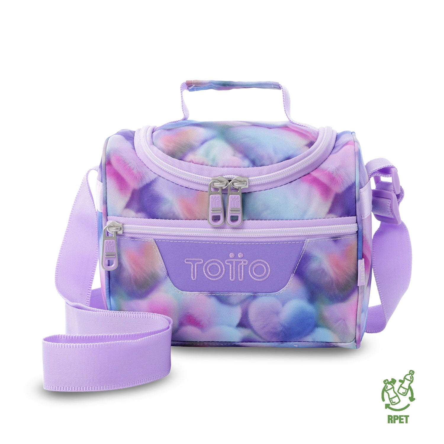 Lonchera Térmica Mujer Pizarra Mediana Morada Totto