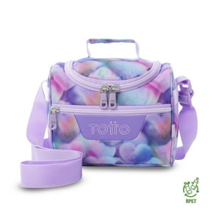 Lonchera Térmica Mujer Pizarra Mediana Morada Totto