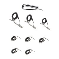 Magideal - Reparación De Cañas De Pescar, Reparación De Guías De Cañas, Puntas Y Guías De Cañas De Pescar De Acero Inoxidable Para La Reconstrucción De Cañas De