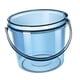 thumbnail image 2 of Cubo De Agua Con Tapa Cubo De Pesca Pequeño Para Lavado De Autos Dormitorio Al Aire Libre Azul, 2 of 3