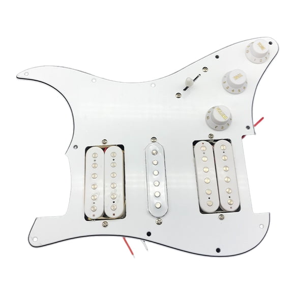 Pickguard Scratch Plate Práctico Reemplazo De Piezas De Guitarra Eléctrica