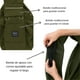 thumbnail image 4 of Fular Bolso Para Perro Transportador Verde + Porta Bolsas, 4 of 6