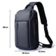 thumbnail image 2 of Bolso bandolera, bolso de pecho impermeable para hombre, bolso de hombro, mochila bandolera para hombre, 2 of 5