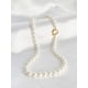 thumbnail image 2 of Collar Perla 8mm Broche Timon Acero Baño En Oro, 2 of 3