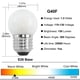 thumbnail image 2 of Bombillas LED nocturnas PaeorRORL G40 E26 1,5 W (equivalente a 15 W) 2700 K, 2 of 7