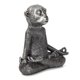 thumbnail image 4 of Figurilla Smadeer de mono plateado‑gris – 13 cm, 4 of 6