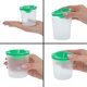 thumbnail image 4 of Vasos de pintura Juvale antiderrames con tapas para niños, 90 ml, paquete de 12, 4 of 9