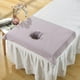 thumbnail image 1 of Soft Cotton Beauty Massage SPA Half Treatment Bed Table Cover Hole Towel70 x 50cm Bed Table Cover Sheets with Hole for Salon SPA, 1 of 3