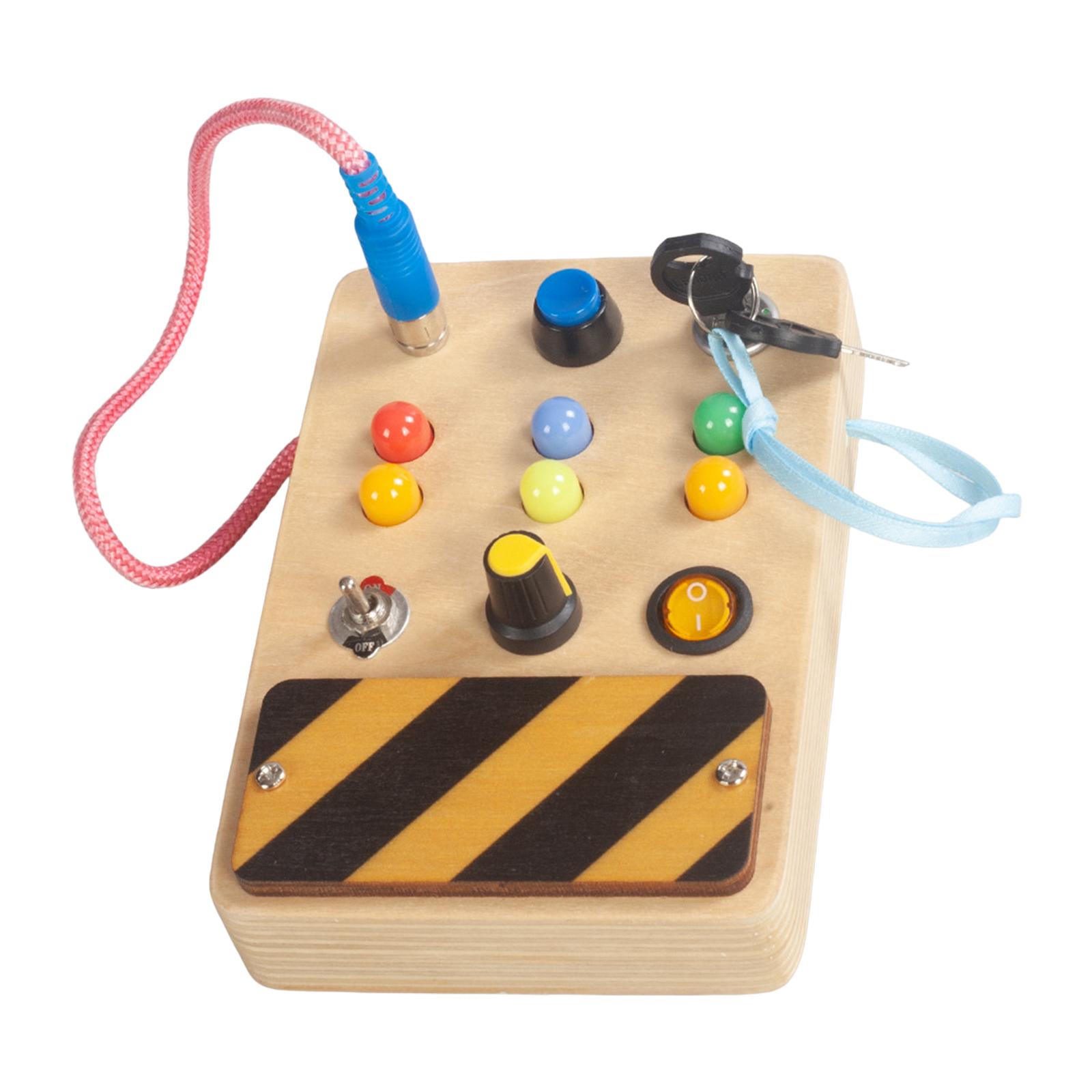 Bothyi - Interruptor De Juguete Con Interruptor De Palanca, Tablero Ocupado Para Niños De 2, 3 Y 4 Años, Regalos