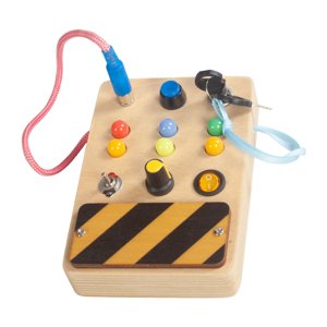 Bothyi - Interruptor De Juguete Con Interruptor De Palanca, Tablero Ocupado Para Niños De 2, 3 Y 4 Años, Regalos