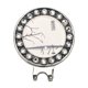 thumbnail image 4 of Aleación De Zinc Palabras De Pelota De Golf Capacitación Ayuda Sombrero Clip Anti-Rust Rust Sign Sign D, 4 of 5