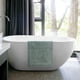 thumbnail image 2 of Alfombra Baño Better Homes Gardens Algodón Reversible 43x61cm Verde, 2 of 3