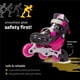 thumbnail image 5 of Patines New Bounce para niños pequeños EU 28-31/ US 8-11, 5 of 7