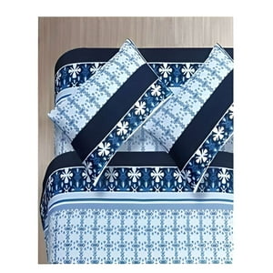 Gransol - Sábanas Tela De Genero Plaza Y Media Con Diseño S18